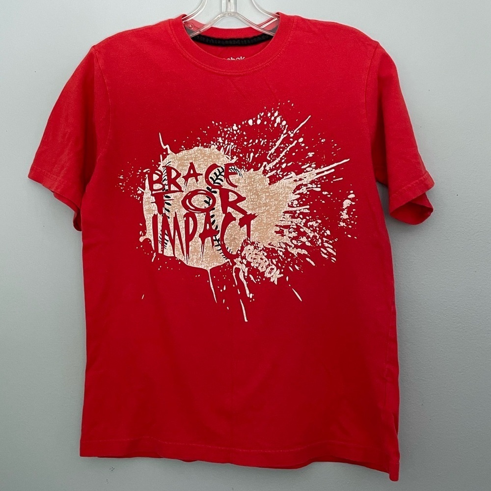 Reebok Boys Graphic T-Shirt Sz M (10/12)